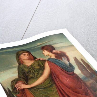 Naomi and Ruth, 1887 by Evelyn De Morgan