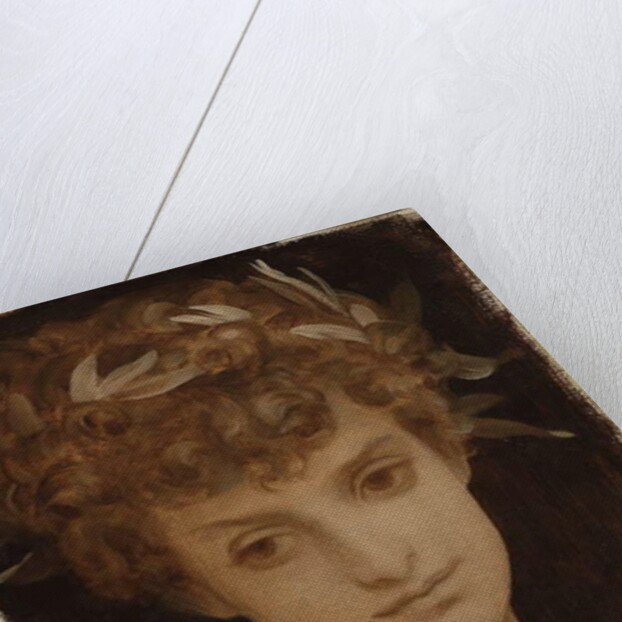 Study of a Girl's Head, by Frederic Leighton