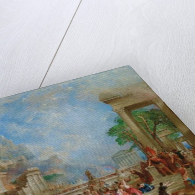 The Sack of Corinth, 1870 by Thomas Allom