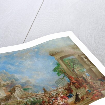 The Sack of Corinth, 1870 by Thomas Allom