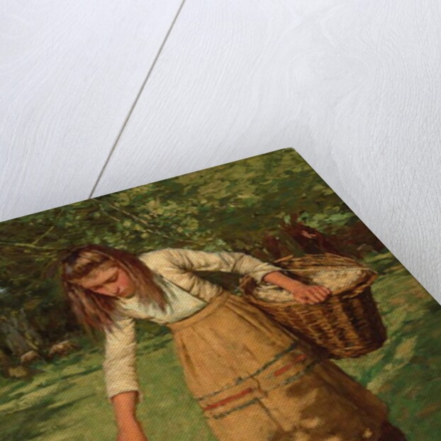 The Wool Gatherer by Henry Herbert La Thangue