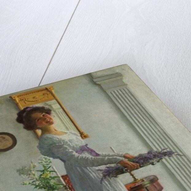 Fresh Lavender, 1909 by William Henry Margetson