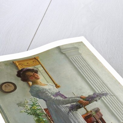 Fresh Lavender, 1909 by William Henry Margetson