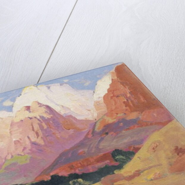 Grand Tetons by Franz A. Bischoff