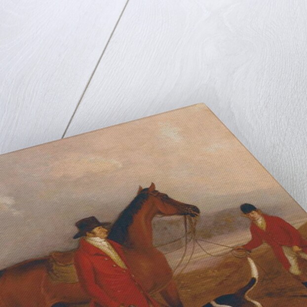 Old Druid, with Richard King Sampson, Esq., and John Presse, 1845 by Thomas Henwood