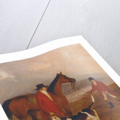 Old Druid, with Richard King Sampson, Esq., and John Presse, 1845 by Thomas Henwood