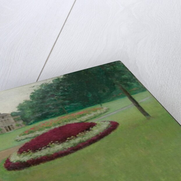 The Park of the Caillebotte Property at Yerres, 1875 by Gustave Caillebotte