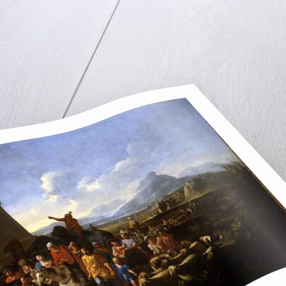 Jacob and His Family Entering Egypt by Willem Reuter