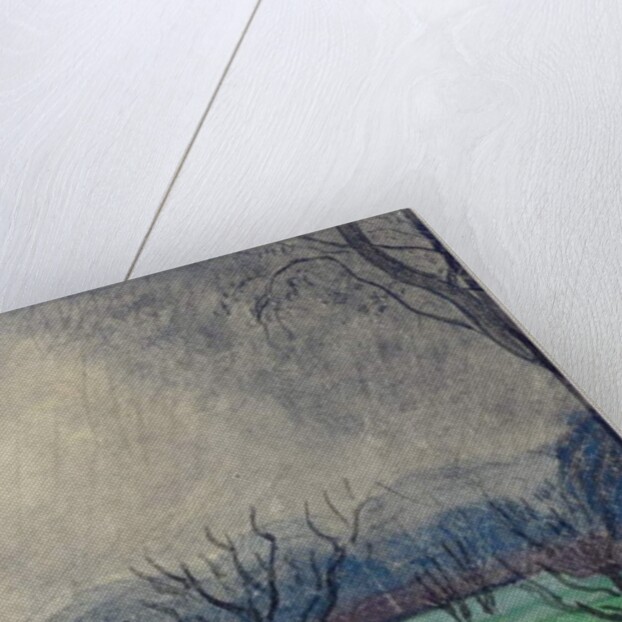 Field at Sunset by Oscar Florianus Bluemner