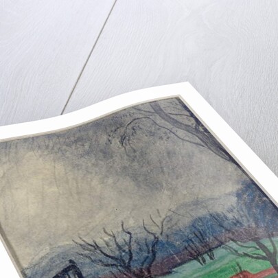 Field at Sunset by Oscar Florianus Bluemner