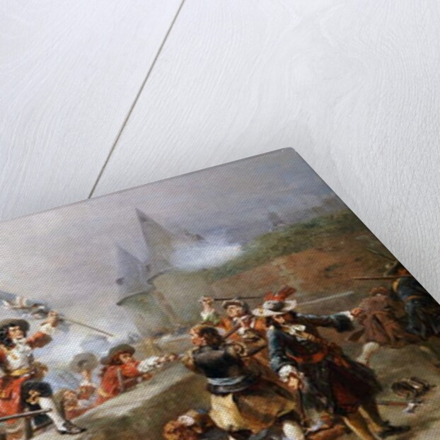 Storming the Battlements by Robert Alexander Hillingford