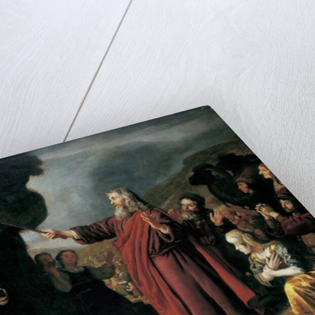 Moses Striking the Rock, 17th century by Jan Victors