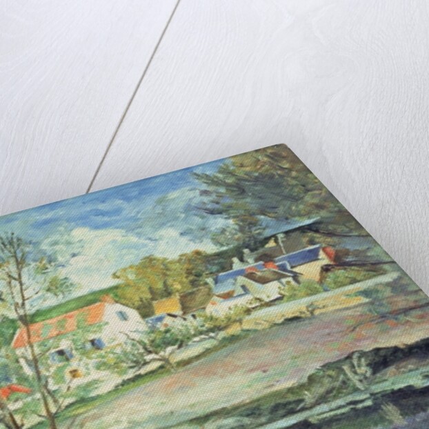 In the Oise Valley by Paul Cezanne