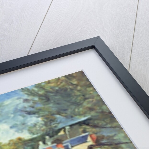 In the Oise Valley by Paul Cezanne