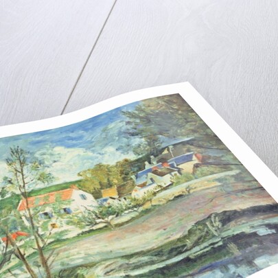 In the Oise Valley by Paul Cezanne