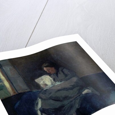 Woman Reading by Camille Pissarro