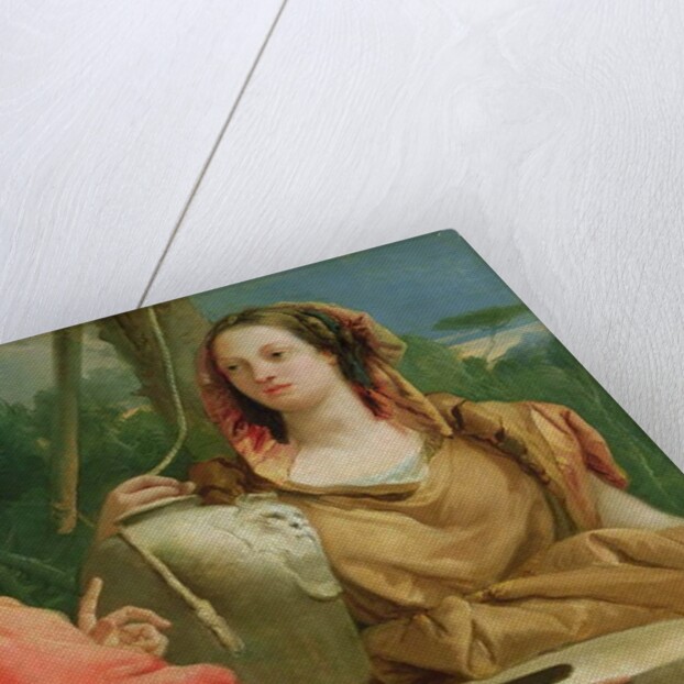 Christ and the Samaritan Woman by Giandomenico (1727-1804) Tiepolo