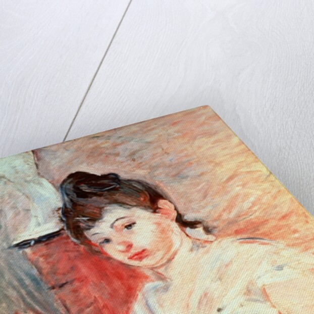 Young Girl in White by Berthe Morisot