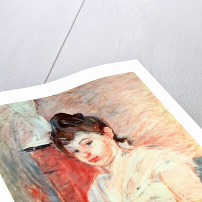 Young Girl in White by Berthe Morisot
