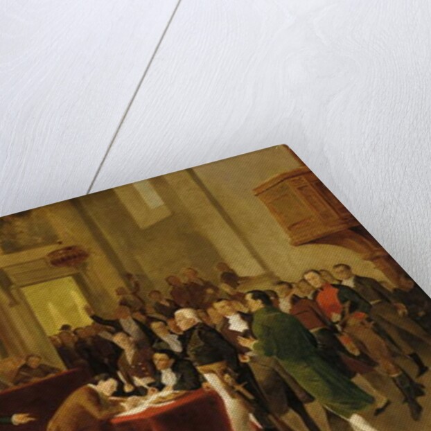 Signing of the Declaration of Independence by Arturo Michelena