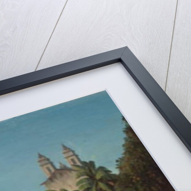 Solar do Unhao, with the church of N. S. de Conceicao da Praia, Salvador da Bahia by Francois Rene Moreaux