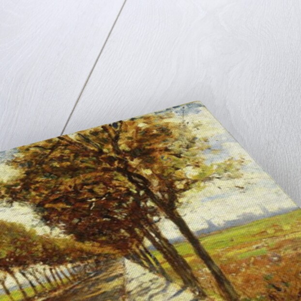 Tree-lined Avenue in Bremen, 1912 by Mario de Maria