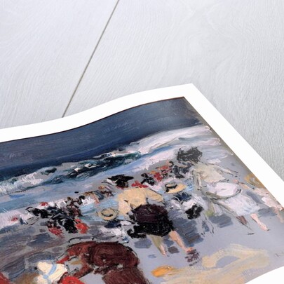 Beach at Biarritz, 1906 by Joaquin Sorolla y Bastida