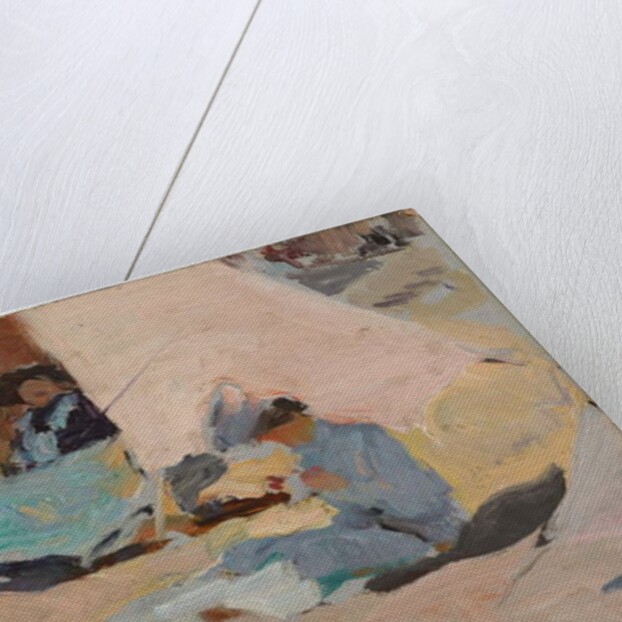 The Beach, Biarritz by Joaquin Sorolla y Bastida