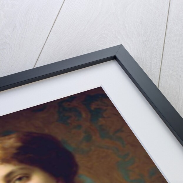 Portrait of a girl by Etienne Adolphe Piot