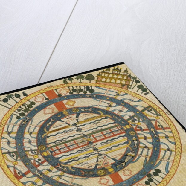 Jain Cosmic diagram, Jambudvpida, Bikaner by Indian School