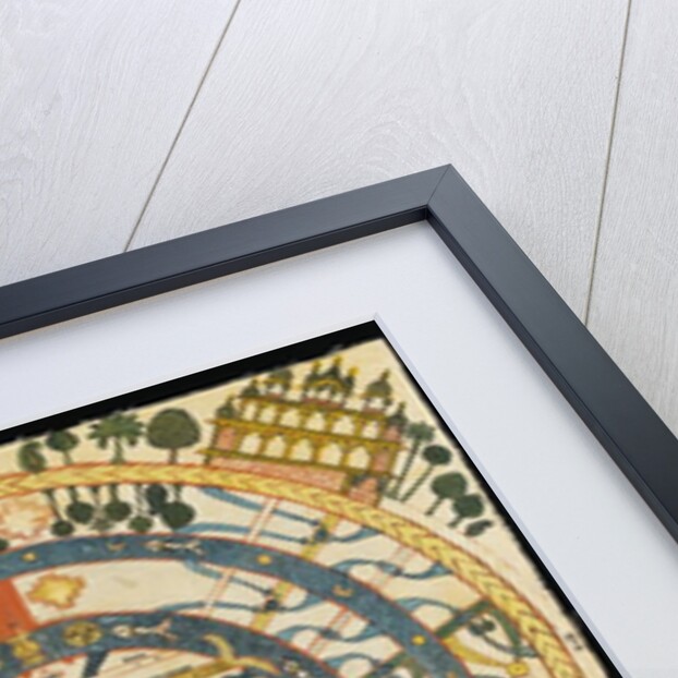 Jain Cosmic diagram, Jambudvpida, Bikaner by Indian School