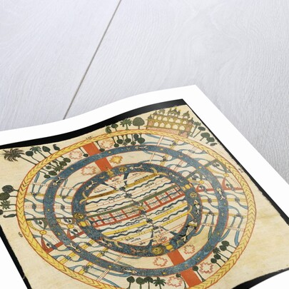 Jain Cosmic diagram, Jambudvpida, Bikaner by Indian School