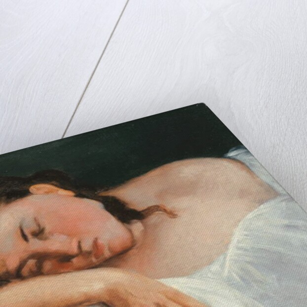 Young Girl Asleep, 1847 by Gustave Courbet