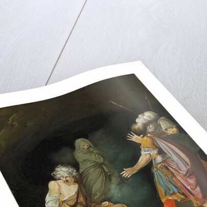 Sextus Pompeius consulting Erichtho before the Battle of Pharsalia by John Hamilton Mortimer