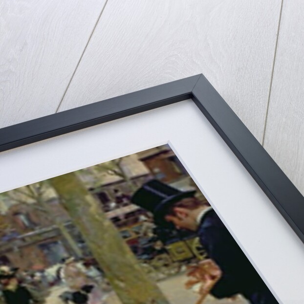 Flower Market in Paris, 1891 by Louis de Schryver