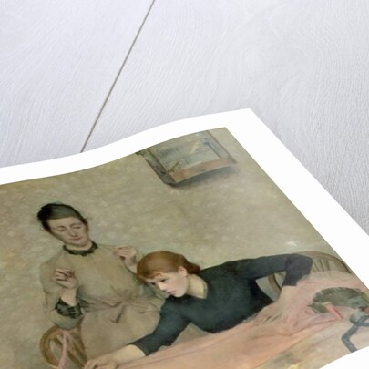 The Sewing Class by Alix d' Anethan