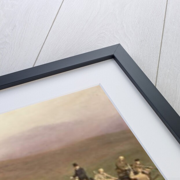Grouse Shooting on the Glentanar Estate in Aberdeenshire, 1889 by Carl Suhrlandt