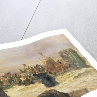 England's Welcome to Henry V after Agincourt, 1880 by Robert Alexander Hillingford