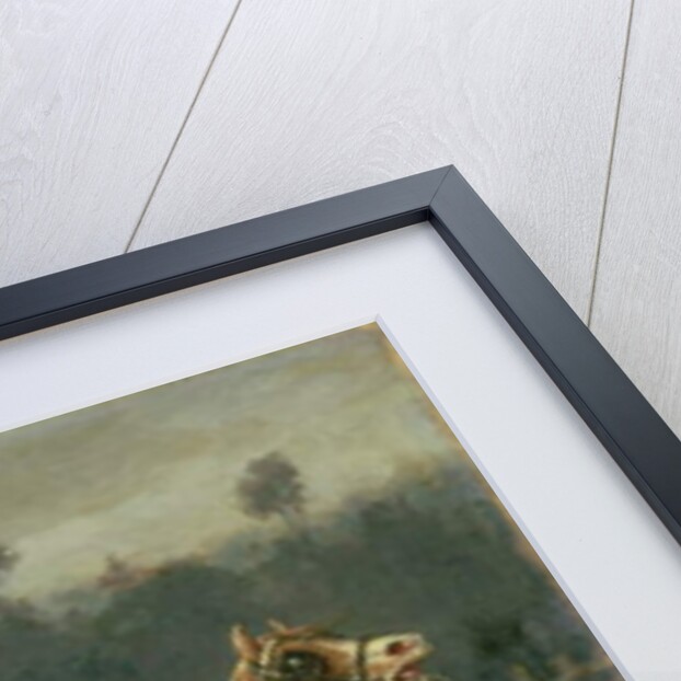 Madame Celestine Nichols Driving in Richmond Park with Her Grandchildren, 1879 by Adam Wray