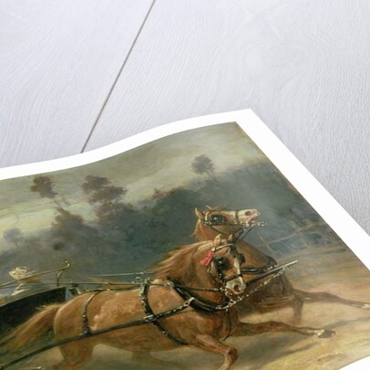 Madame Celestine Nichols Driving in Richmond Park with Her Grandchildren, 1879 by Adam Wray