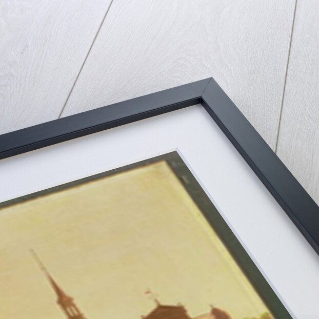 The Palace Square and Holmens Kirke, from a window in Christiansborg Castle, in Copenhagen, 1866 by Carl-Christian-Constantin Hansen