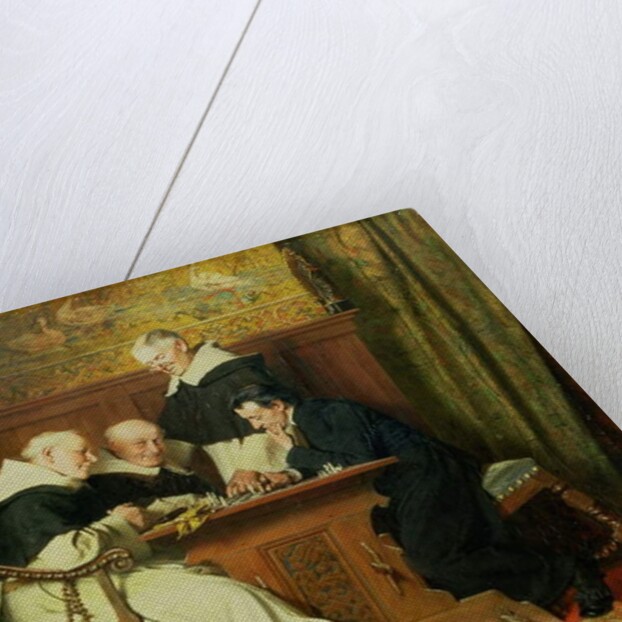 The Chess Players by Ture Nikolaus Cederstrom