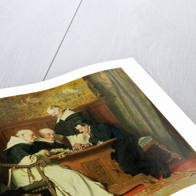 The Chess Players by Ture Nikolaus Cederstrom