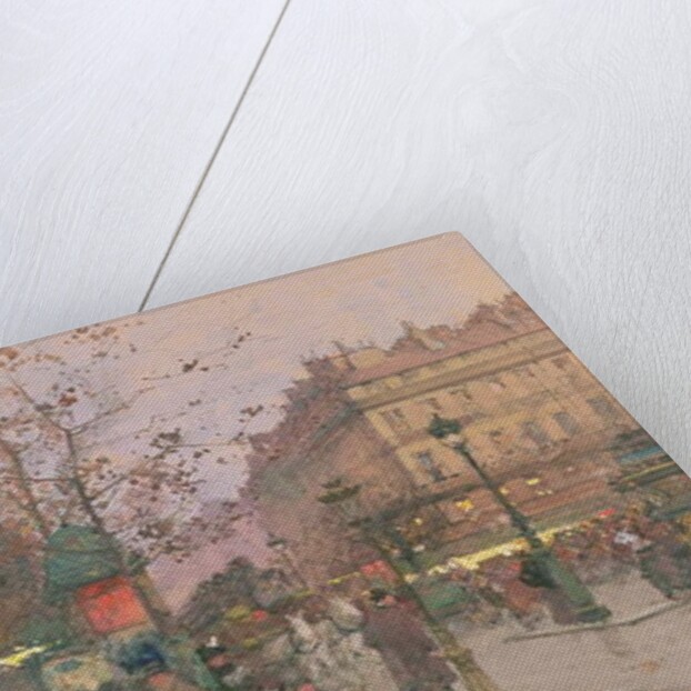 Porte Saint Denis by Eugene (1854-1941) Galien-Laloue