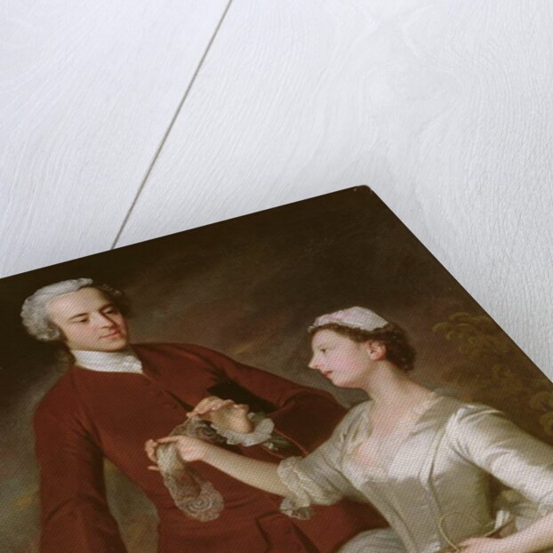 Portrait of Sir Edward and Lady Turner, 1740 by Allan Ramsay