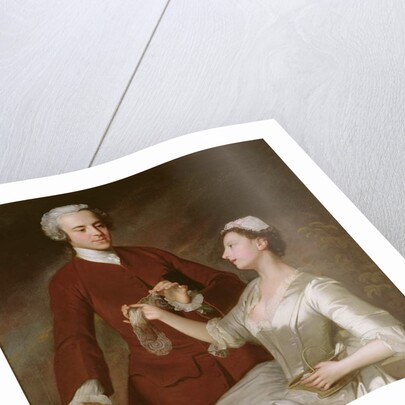 Portrait of Sir Edward and Lady Turner, 1740 by Allan Ramsay