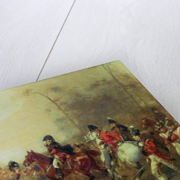 The Duke of Wellington on the Road to Quatre Bras, June 16th 1815 by Robert Alexander Hillingford