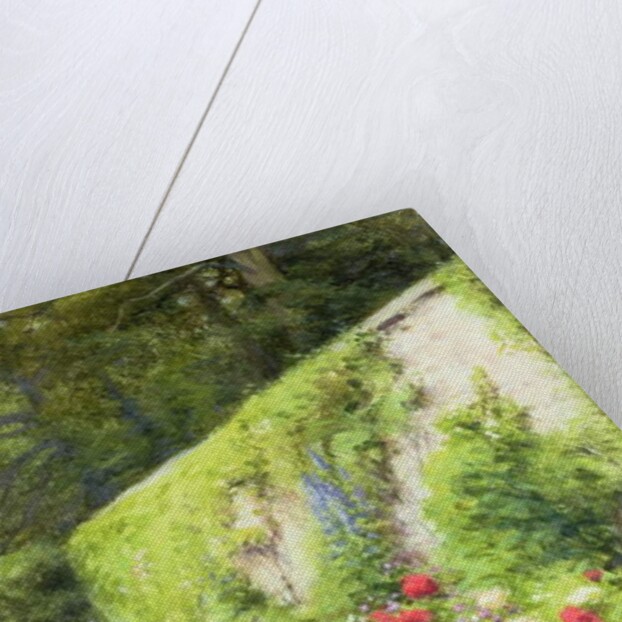 The Artist's Garden by Joseph Farquharson