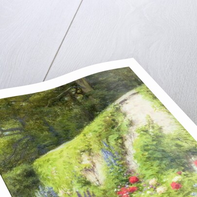 The Artist's Garden by Joseph Farquharson