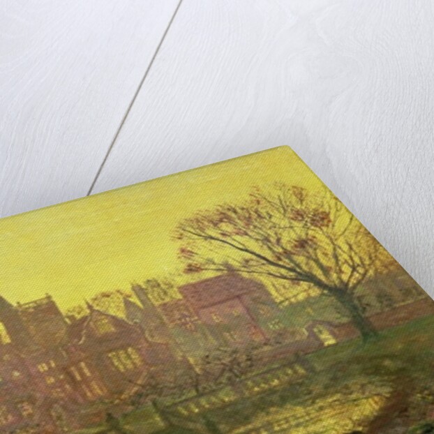 The Moated Grange by John Atkinson Grimshaw